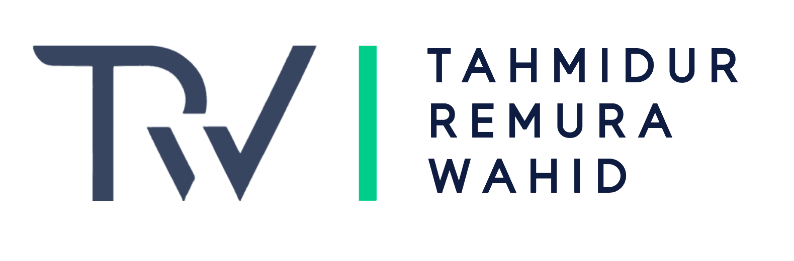 Tahmidur Remura Wahid logo 2025_Best Corporate law firm in Bangladesh